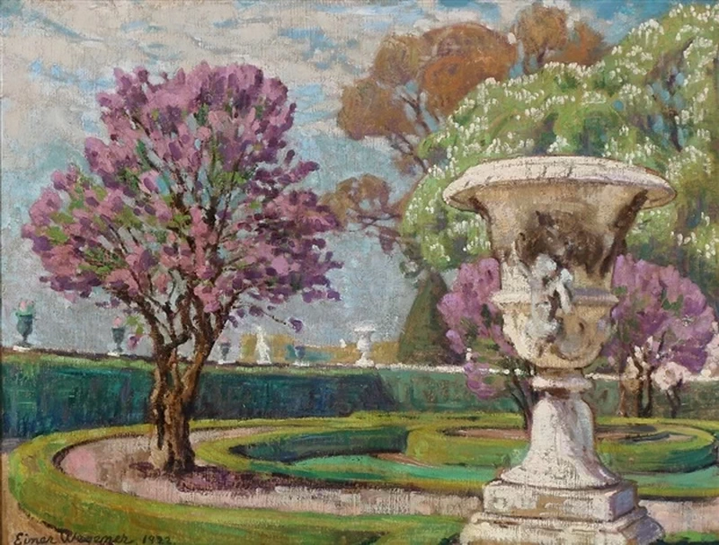 Lili Elbe - Nel parco di Versailles 1